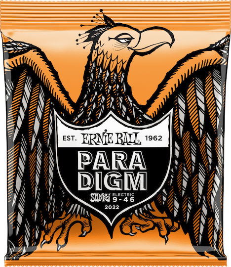 Ernie Ball Set of Steel Strings for Electric Guitar Slinky Paradigm Hybrid 9 - 46"