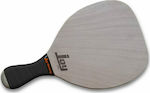 Joy TR Strandracket Beige 350gr mit Geradem Griff Schwarze