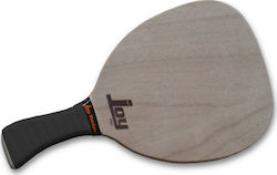 Joy Yatagan Beach Racket Beige 370g with Bent H...