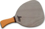 Joy Yatagan Beach Racket Beige 330gr with Slanted Handle Orange