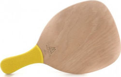 My Morseto Silver Beach Racket Beige with Straight Handle Yellow