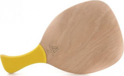 My Morseto Beach Racket Beige with Slanted Handle Yellow