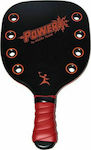 "το αγόρι" Power Strandracket Schwarze 380gr mit Geradem Griff Rote