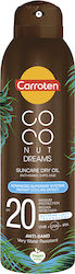 Carroten Coconut Dreams Wasserdicht Sonnenschutzmittel Öl für den Körper SPF20 in Spray 150ml