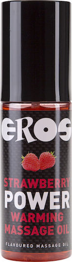 Megasol USA Strawberry Power Warming Massage Oil Massage Oil with Scent Strawberry 100ml