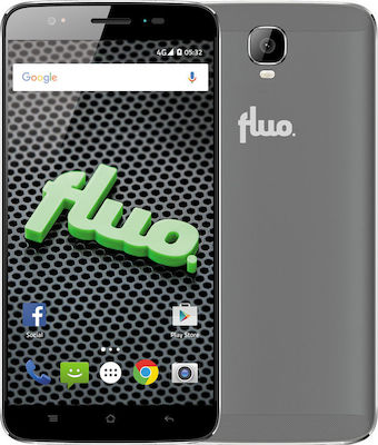 Fluo K Single SIM (2GB/16GB) Gray