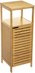 Mod Στήλη Bamboo Cabinet de baie L30xA30xÎ79cm Maro
