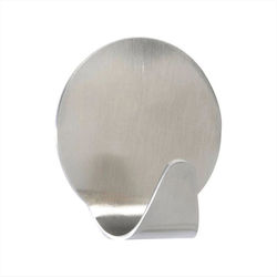 Wenko Medium Round 4479010100 Κρεμαστράκια με Αυτοκόλλητο Inox Ασημί 2τμχ Wenko Medium Round 4479010100 Κρεμαστράκια με Αυτοκόλλητο Inox Ασημί 2τμχ