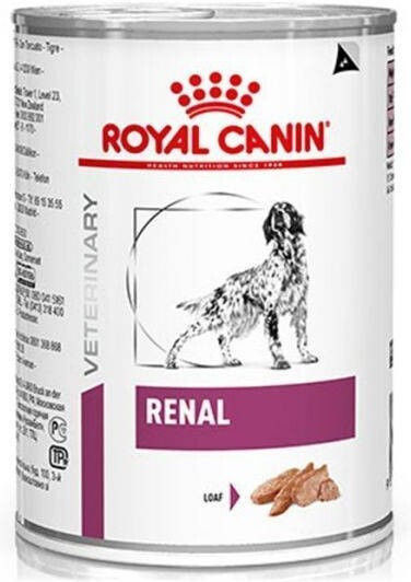 Royal Canin Renal Wet Food Dogs in Cans Diet with Meat 410gr