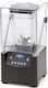 Maxima Holland Kitchen Master Ultimate Blender Comercial Profesional 0,8kW Negru cu Memorie Internă Cana 1,5lt 22x22x44,5cm