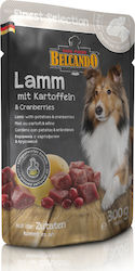 Belcando Finest Selection Wet Dog Food Pouch with Lamb, Blueberries and Potatoes 1 x 300gr