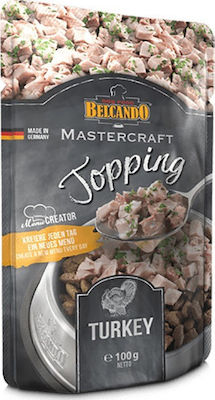 Belcando Mastercraft Topping Umedă pentru Câini Câine cu Curcan și Morcov în Plic 1 x 100gr.