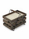 Umbra Terrace Jewellery Box Wooden Brown 25.4x17.8x20.3cm