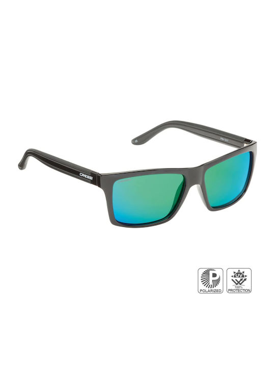 CressiSub Rio Men's Sunglasses with Black Plast...