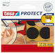 Tesa 57894 Round Furniture Protectors with Sticker 26mm 9pcs