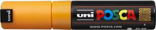 Posca PC-8K Permanent Marker 8mm Bright Yellow