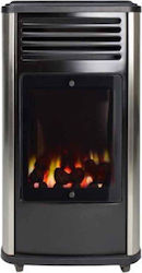 Coral Gas Manhattan Gas Heater 3000W Black 38x42x69cm