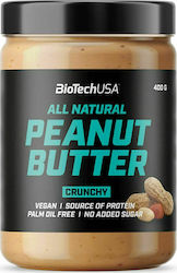 Biotech USA Vegan Φυστικοβούτυρο Τραγανό Peanut Butter Crunchy 400gr Biotech USA Vegan Φυστικοβούτυρο Τραγανό Peanut Butter Crunchy 400gr