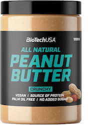 Biotech USA Vegan Φυστικοβούτυρο Τραγανό Peanut Butter Crunchy 1000gr Biotech USA Vegan Φυστικοβούτυρο Τραγανό Peanut Butter Crunchy 1000gr