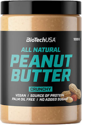 Biotech USA Φυστικοβούτυρο Τραγανό Peanut Butter Crunchy 1000gr