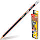 Maped Black Peps Pencil HB with Eraser Orange