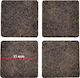 Interfilm 124-15 Square Felts with Sticker 35x35mm 4pcs