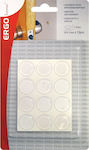 ERGOhome 570608.0004 Round Furniture Protectors with Sticker 19mm 12pcs