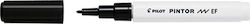 Pilot Pintor Extra Fine Design Marker 0.7mm Black