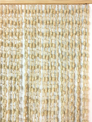 Ecoshadow από Καλαμπόκι 90x220cm Bamboo Door Curtain Beige 90x220cm 70.0257