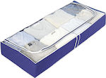 Wenko Air Fabric Storage Case For Clothes Airtight in Blue Color 45x105x15cm 1pcs