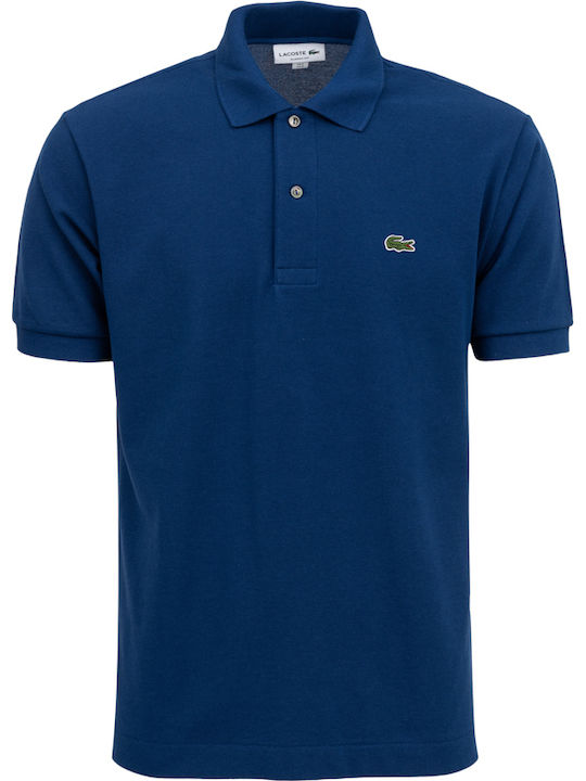Lacoste Polo Μπλούζα Κοντομάνικη Μπλε