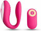 Toyz4lovers Couples Sex Toy Mini Δονητής για Ζευγάρια με Απομακρυσμένο Έλεγχο 10cm Ροζ