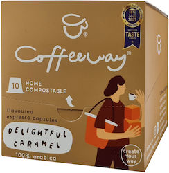 Coffeeway Еспресо Caramel Карамел 10капси