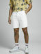 Jack & Jones Men's Shorts Chino White