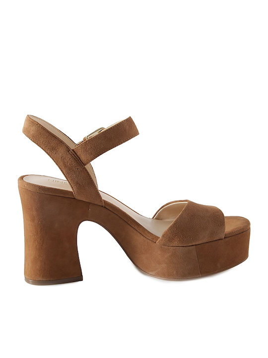 Nine West Fallforu Πέδιλα Καφέ