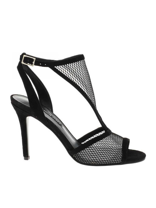 Nine West Manchon Sandale Negre