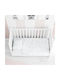 Dimcol Star Baby Sheet Cradle Cotton Light Blue 80x110cm