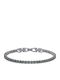 Swarovski Bracelet Riviera Tennis Deluxe Medium made of Steel