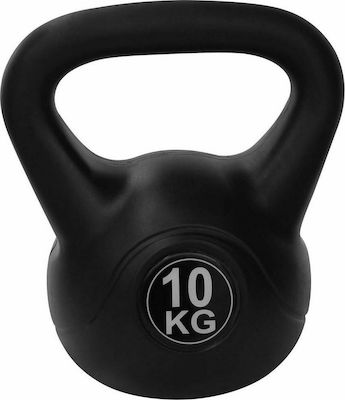 Tunturi Black PVC Kettlebell 10kg