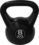 Tunturi Kettlebell aus PVC 8kg Schwarz