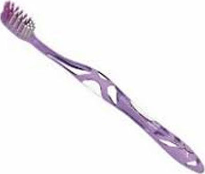 Elgydium Antiplaque Manual Toothbrush Medium Purple 1pcs