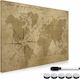 Navaris Ancient World Map Magnetic Hanging Dry ...
