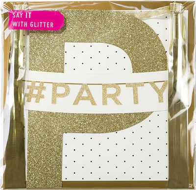 Goldene Girlande Partygirlande gold