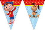 Garland with triangular flags Noddy 1pcs.