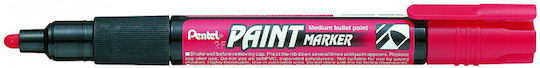 Pentel Paint Ανεξίτηλος Μαρκαδόρος Κόκκινος 3mm