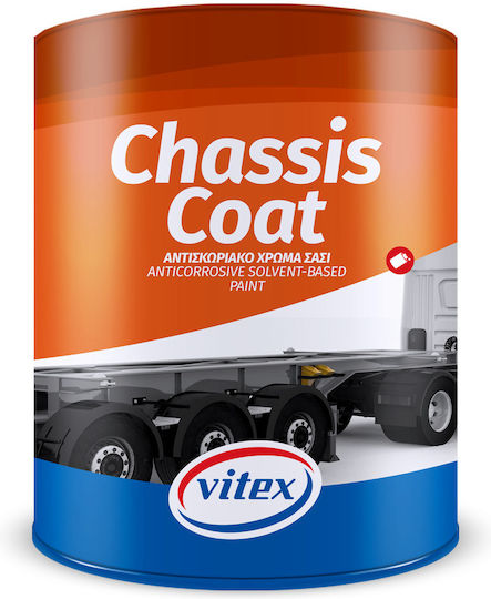 Vitex Βερνικόχρωμα Αντισκωριακό Διαλύτου Chassis-Coat 2.5lt Γκρι