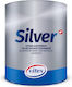 Vitex Χρώμα Υψηλής Θερμοκρασίας Silver 0.375lt Ασημί