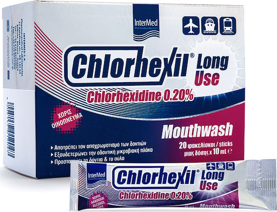 InterMed Chlorehexil 0.20% Long Use Mouthwash Στοματικό Διάλυμα κατά της Πλάκας 200ml