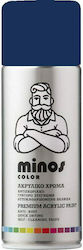 Minos Spray Sprühfarbe Saphirblau RAL 5003 400ml