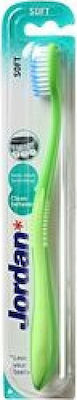 Jordan Clean Between Soft Manual Toothbrush Soft Green 1pcs